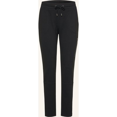 Monari Hose Im Jogging-Stil schwarz