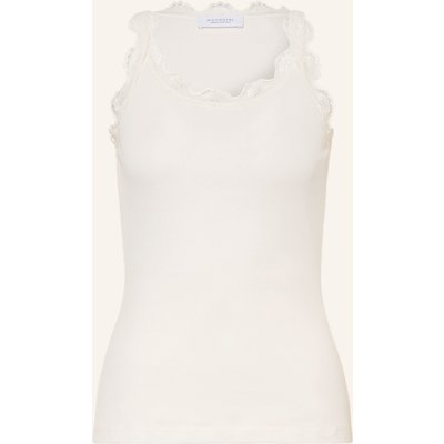 Rich & Royal Top Mit Spitze weiss