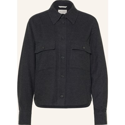Marc O'polo Flanell-Overshirt schwarz