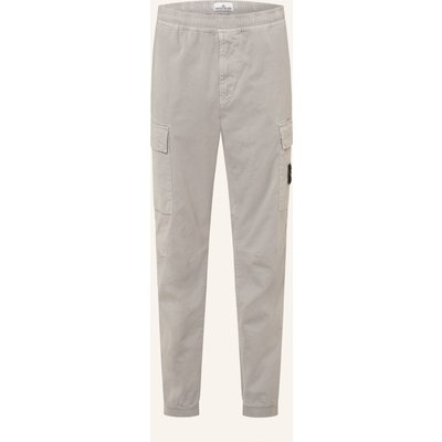 Stone Island Cargohose Regular Tapered Fit grau