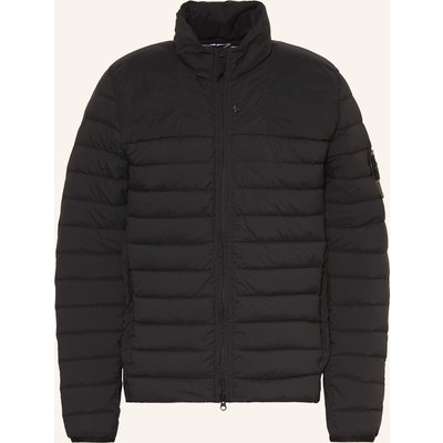 Stone Island Lightweight-Daunenjacke schwarz