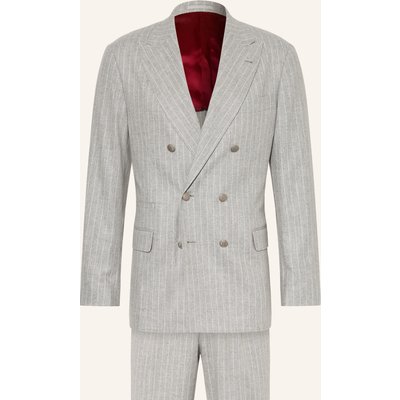 Brunello Cucinelli Anzug Slim Fit grau