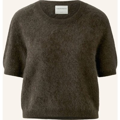 Oui Cashmere-Pullover braun