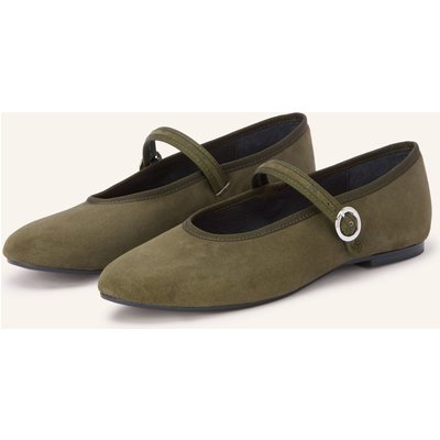 Jonak Mary-Jane-Ballerinas Deesse gruen