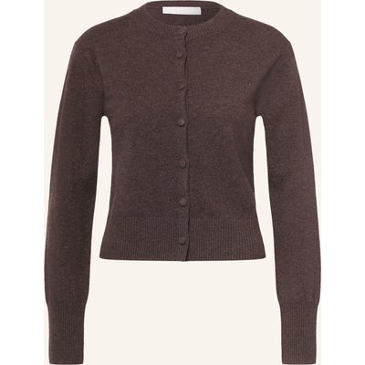 Herzens Strickjacke Kira Aus Cashmere braun