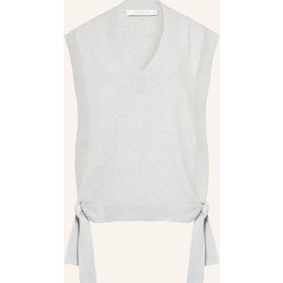 Herzens Cashmere-Pullunder Maria grau