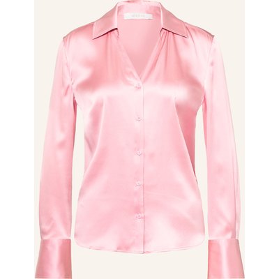 Herzens Hemdbluse Ella Mit Seide rosa