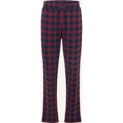 Mey Schlafhose Serie Lumber Grid blau