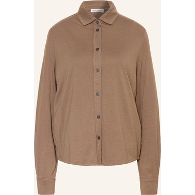 Marc O'polo Hemdbluse Aus Jersey beige