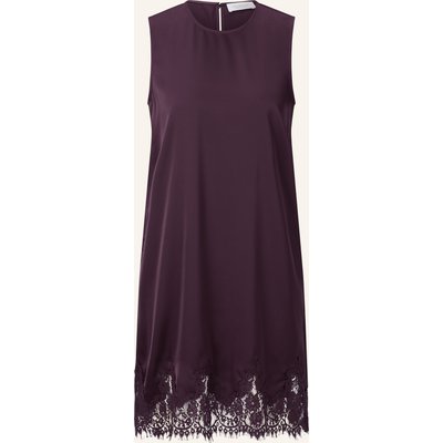 Rich & Royal Satinkleid Mit Spitze rot