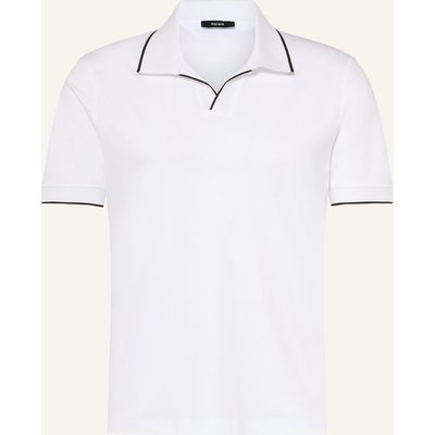 Reiss Jersey-Poloshirt Nico weiss