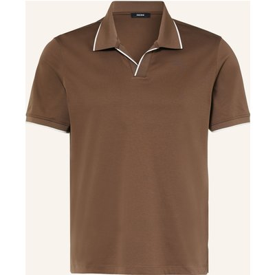 Reiss Jersey-Poloshirt Nico beige