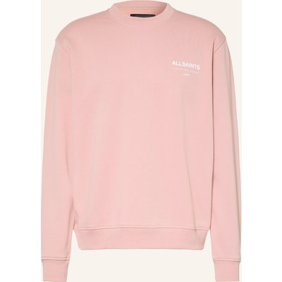 Allsaints Sweatshirt Backstage Crew rosa