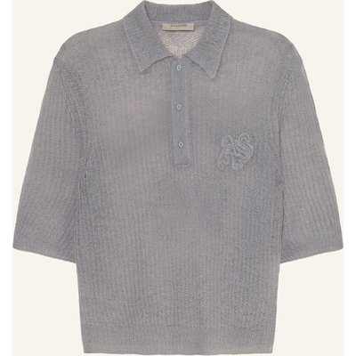 Allsaints Strickshirt Anabel Mit Mohair blau
