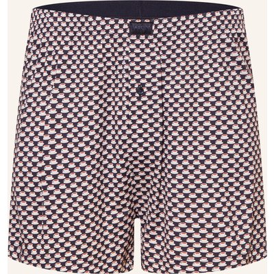 Mey Boxershorts Serie Espresso Lovers blau