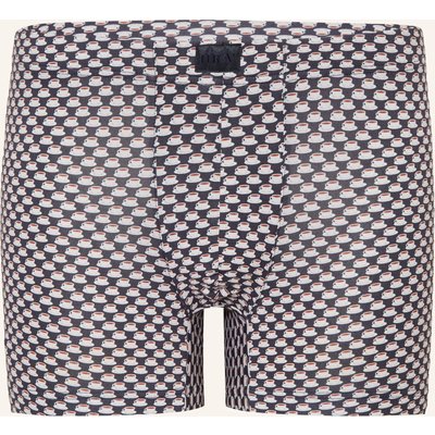 Mey Boxershorts Serie Espresso Lovers blau