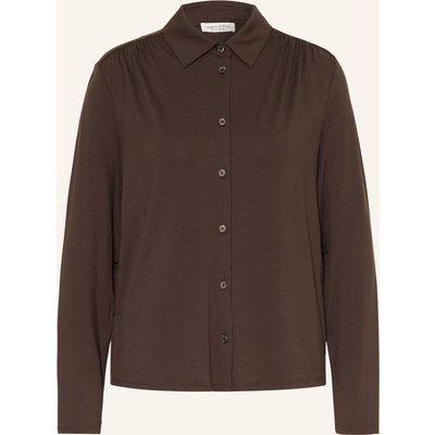 Marc O'polo Hemdbluse Aus Jersey braun
