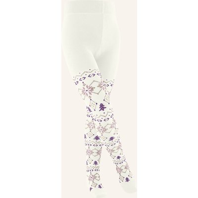 Falke Strumpfhose Nordic Fair Isle weiss