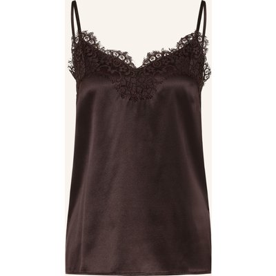 Rosemunde Seidentop Jade braun