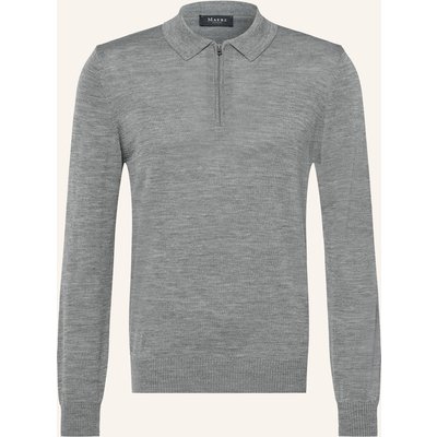 Maerz Muenchen Pullover Aus Merinowolle grau