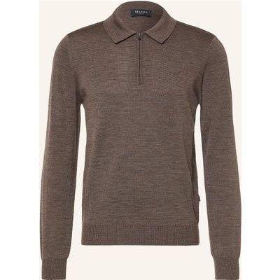 Maerz Muenchen Pullover Aus Merinowolle braun