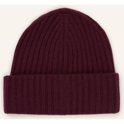 S.Marlon Cashmere-Mütze rot