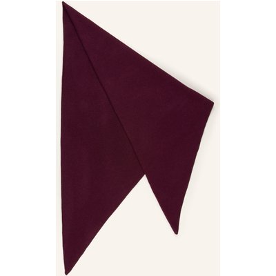 S.Marlon Dreieckstuch Aus Cashmere rot