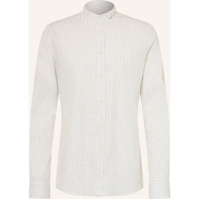 Gottseidank Trachtenhemd Lenz Slim Fit Mit Stehkragen weiss
