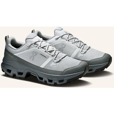 On Wanderschuhe Cloudrock Low Wp grau