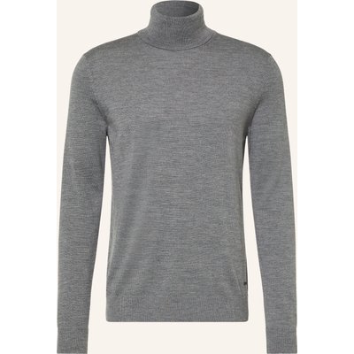 Joop! Rollkragenpullover Donte Aus Merinowolle grau