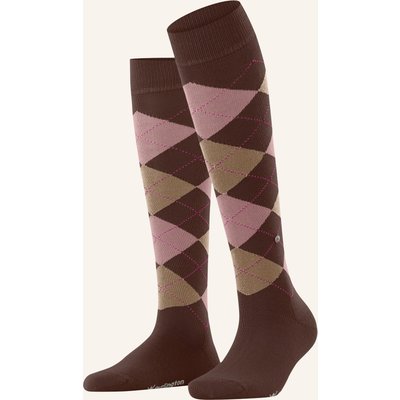 Burlington Kniestrümpfe Marylebone braun