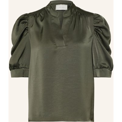Neo Noir Blusenshirt Roella Aus Satin gruen
