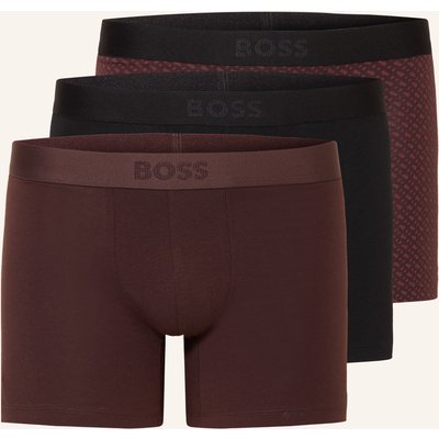 Boss 3er-Pack Boxershorts One braun