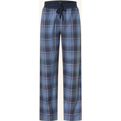 Schiesser Schlafhose Mix+Relax blau