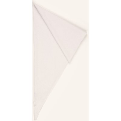 S.Marlon Dreieckstuch Aus Cashmere weiss
