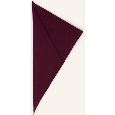S.Marlon Dreieckstuch Aus Cashmere rot