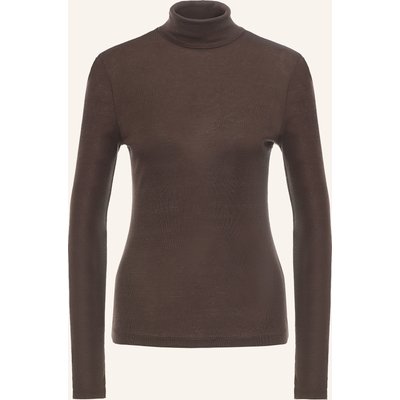 Drykorn Rollkragenshirt Zerafne braun