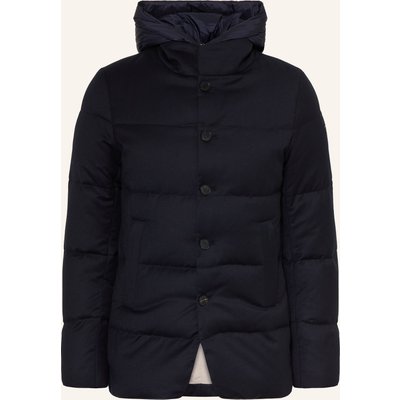 Duno Daunenjacke Bjorn Mit Herausnehmbarer Blende blau