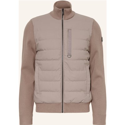 Moose Knuckles Lightweight-Daunenjacke Kamet Im Materialmix beige
