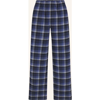 Skims Schlafhose Flannel Aus Flanell blau