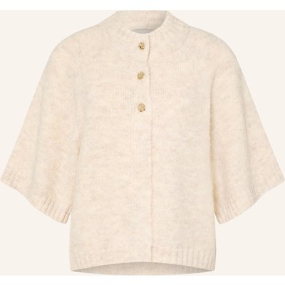 Neo Noir Strickjacke Benuta Mit 3/4-Arm weiss