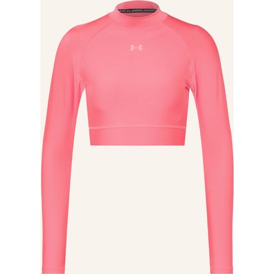 Under Armour Cropped-Funktionsshirt Heatgear® pink