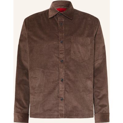 Hugo Cord-Overjacket Ecord braun