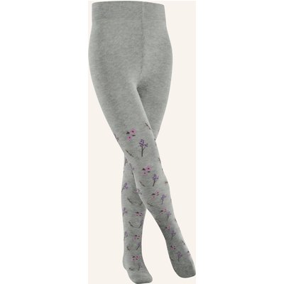 Falke Strumpfhose Little Flowers grau