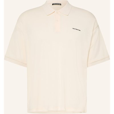 Cole Buxton Piqué-Poloshirt weiss