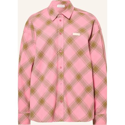 Oh April Hemdbluse Vivian Aus Flanell pink