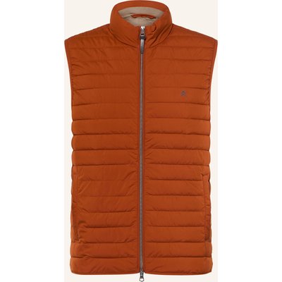 Hackett London Steppweste Gilet orange