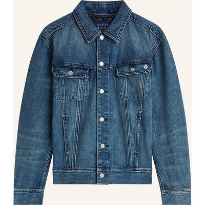 Scotch & Soda Jeansjacke blau