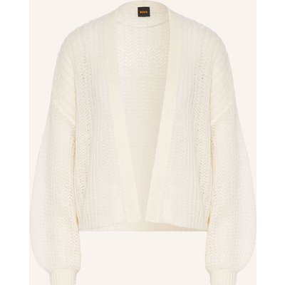 Boss Strickjacke Furgovia Mit Mohair weiss