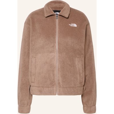 The North Face Fleecejacke Collared braun